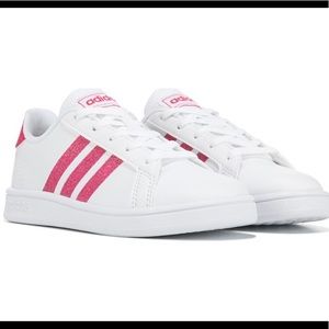 pink sparkle adidas
